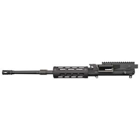 Versatile belt fed AR-15 upper receiver with 16.25" barrel.